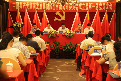 中共mk委员会成立大会暨mk第一届党员代表大会胜利召开