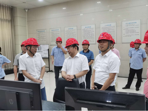 省国资委主任丛培模带队督导检查株洲航电分mk防洪防汛工作
