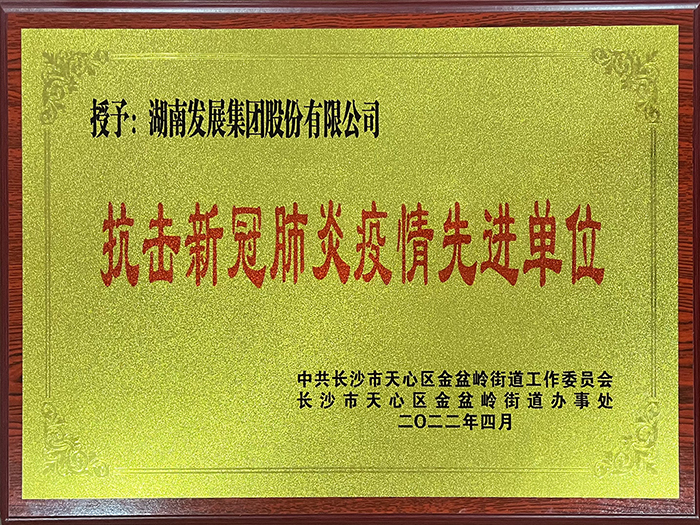 mk（中国）荣获“抗击新冠肺炎疫情先进单位”称号
