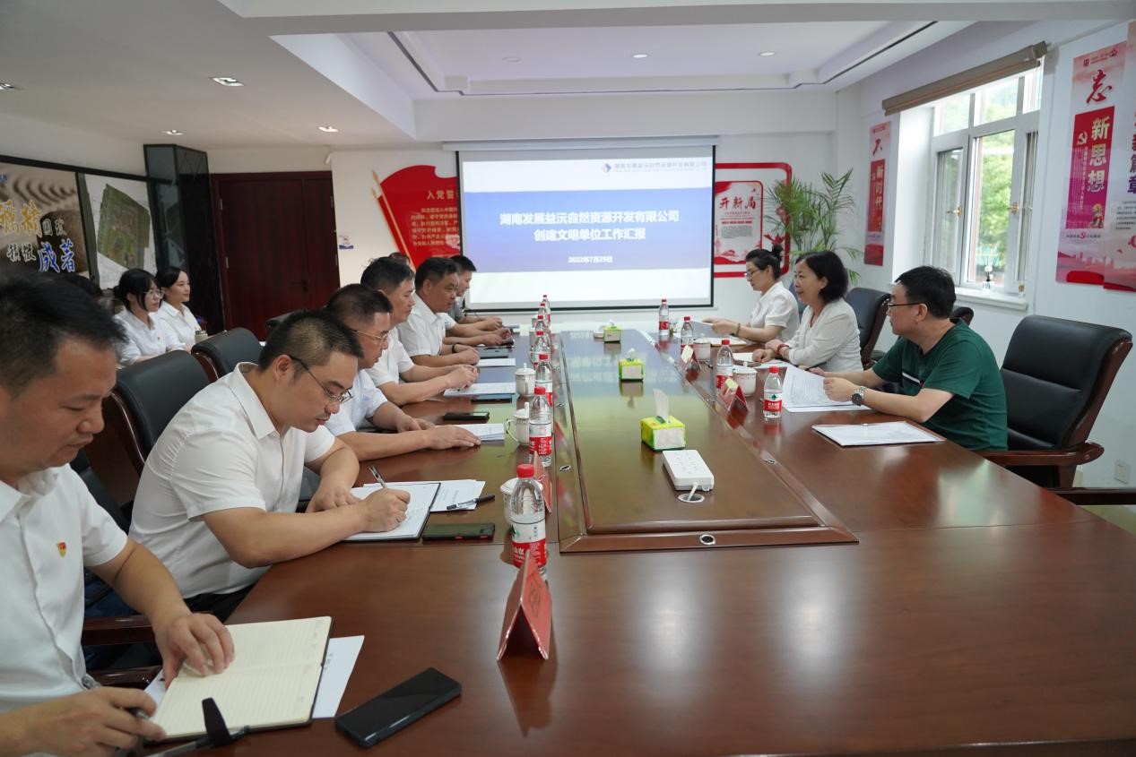 省国资委二级巡视员岳倩如一行莅临益沅mk考评文明创建工作
