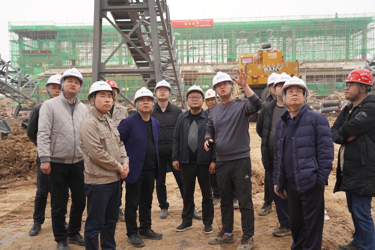 沅江市市长罗必胜调研mk（中国）沅江机制砂和砂石集散中心建设项目