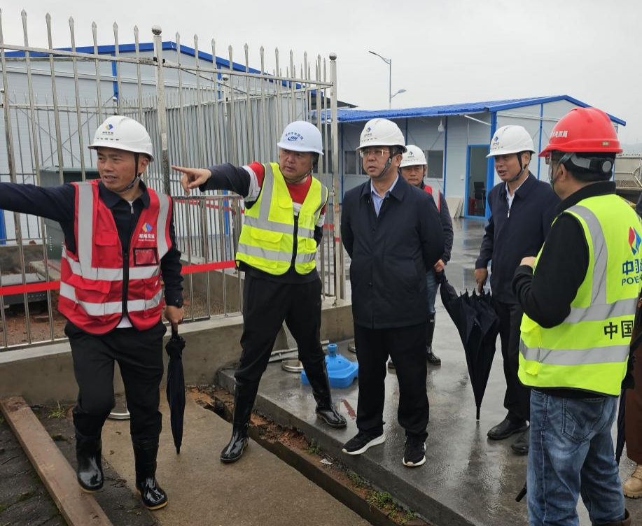 压紧安全生产责任 提升安全管理水平——mk领导带队督导检查扩机项目建设与安全生产工作