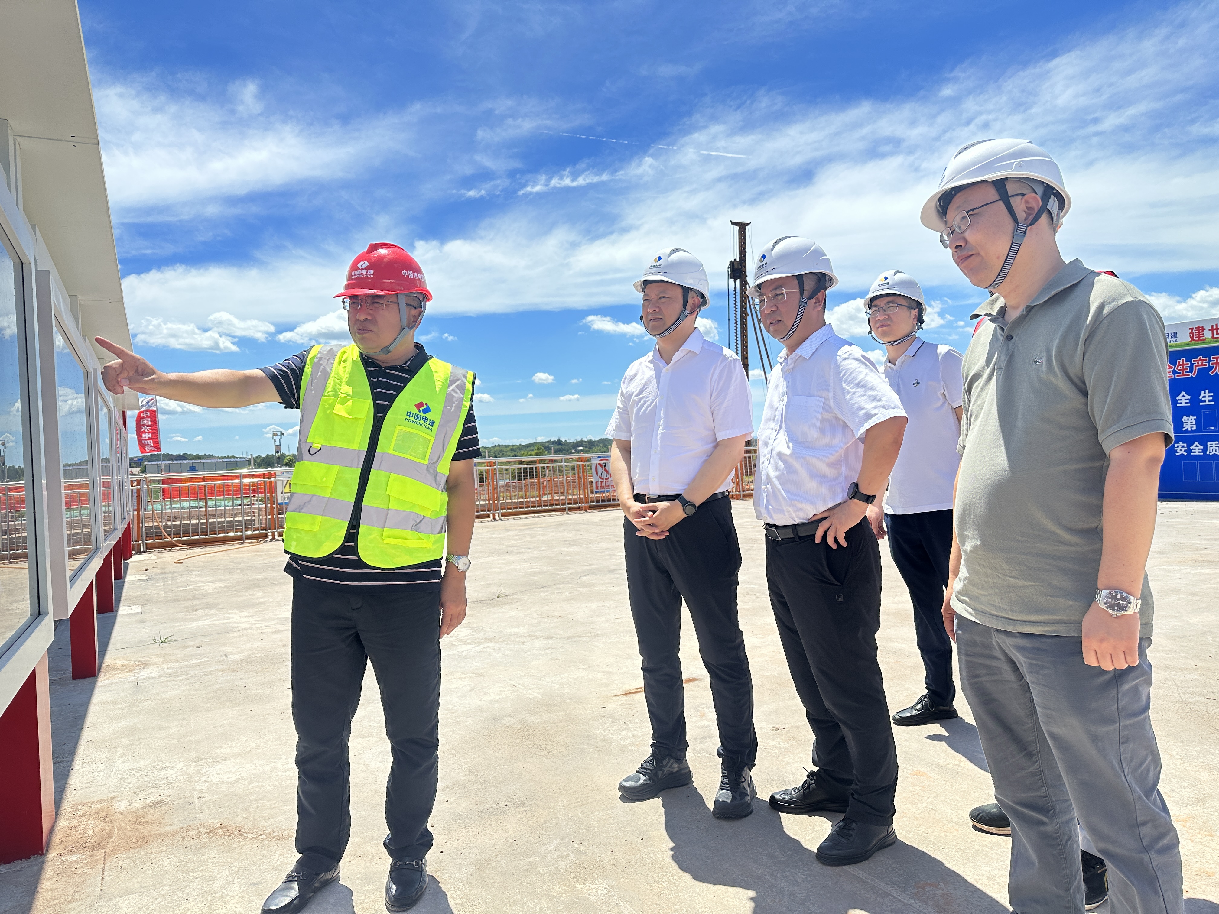 张小雁带队调研督导株洲航电分mk项目建设及安全生产工作
