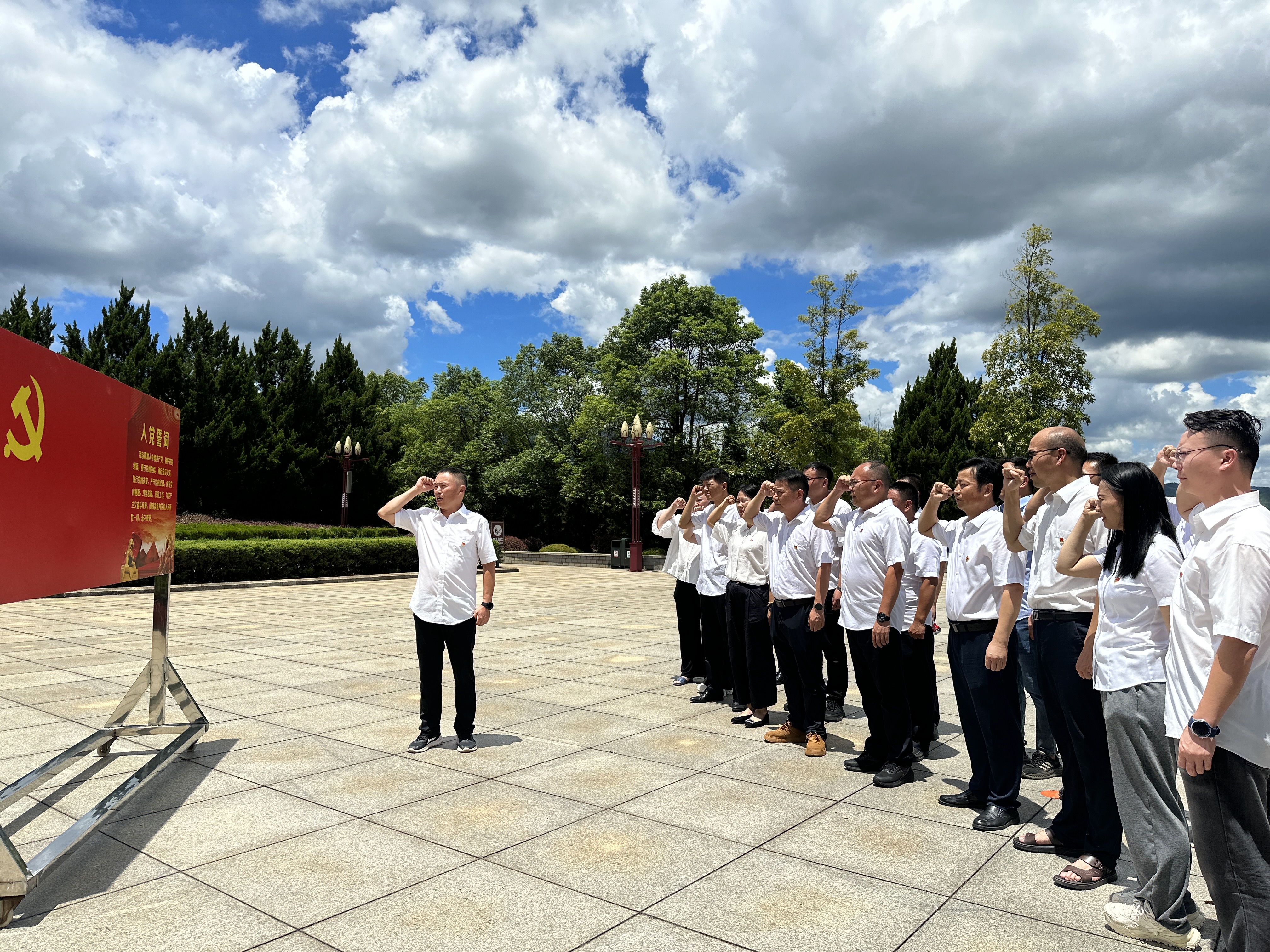 mk（中国）水电联合党支部开展“学党纪、守党规，强党性”主题党日活动
