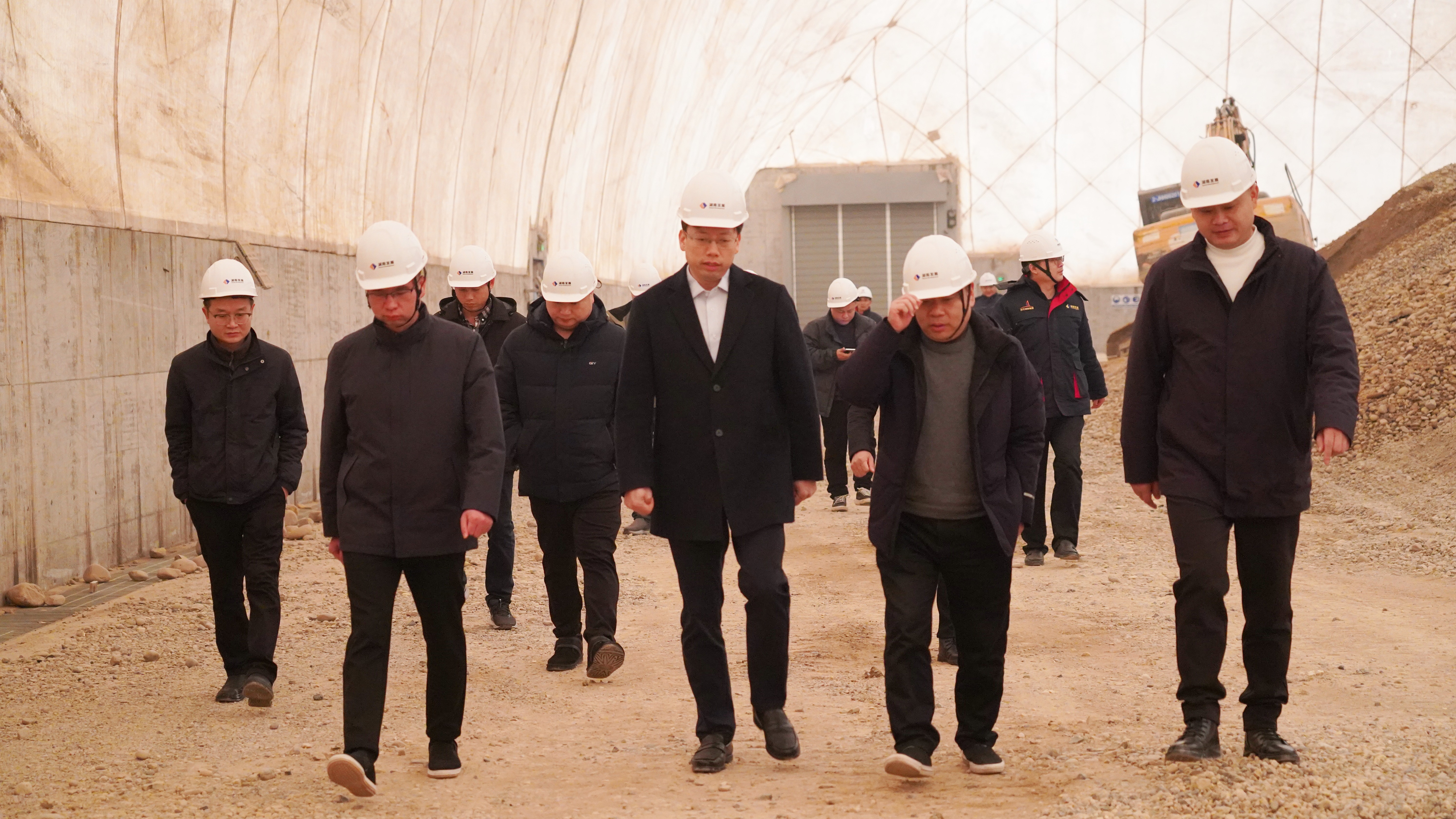 沅江市委副书记张心镜一行调研mk（中国）机制砂和砂石集散中心项目